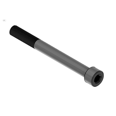 M10X100SHCS-5 MODULAR SOLUTIONS M10X100 SOCKET HEAD CAP SCREW BLACK OXIDE M10-1.50 X 100MM